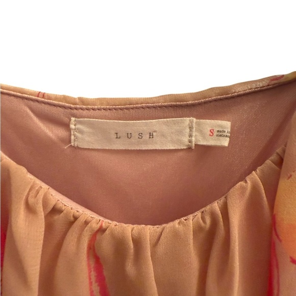 Lush Floral Maxi Dress - nude blush - Picture 2 of 4